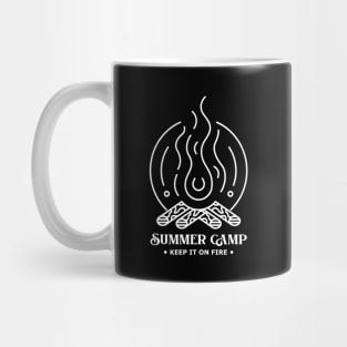 Summer Camp Fire Mug